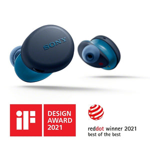 True Wireless sluchátka Sony WF-XB700, modrá