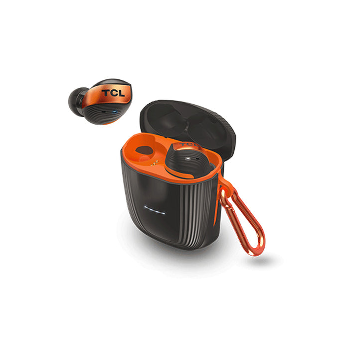 True Wireless sluchátka TCL ACTV500TWS, černo oranžová