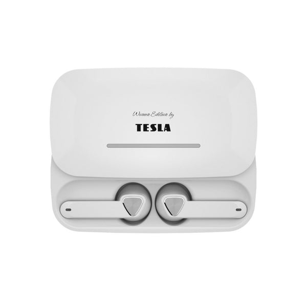 Levně True Wireless sluchátka TESLA Sound EB20, Luxury White