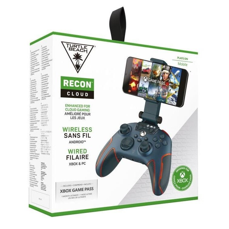 Turtle Beach Recon Cloud,XBOX X/S,XBOX ONE,WINDOWS 10/11,modrý