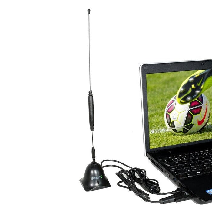 TV anténa Evolveo Xany 3 LTE, 30dBi, aktivní, pokojová
