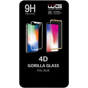 Tvrzené sklo 4D Full Glue Huawei Y6/S (2019)/Honor 8A, černá OBAL