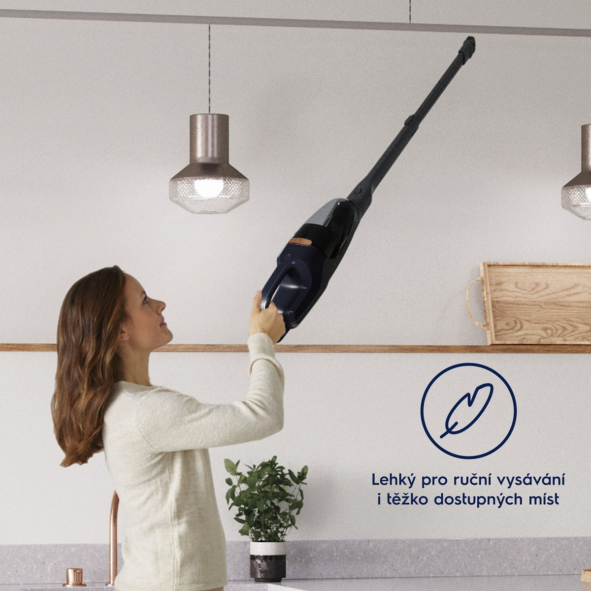 Tyčový vysavač Electrolux Well Q7 WQ71-50IB, 2v1