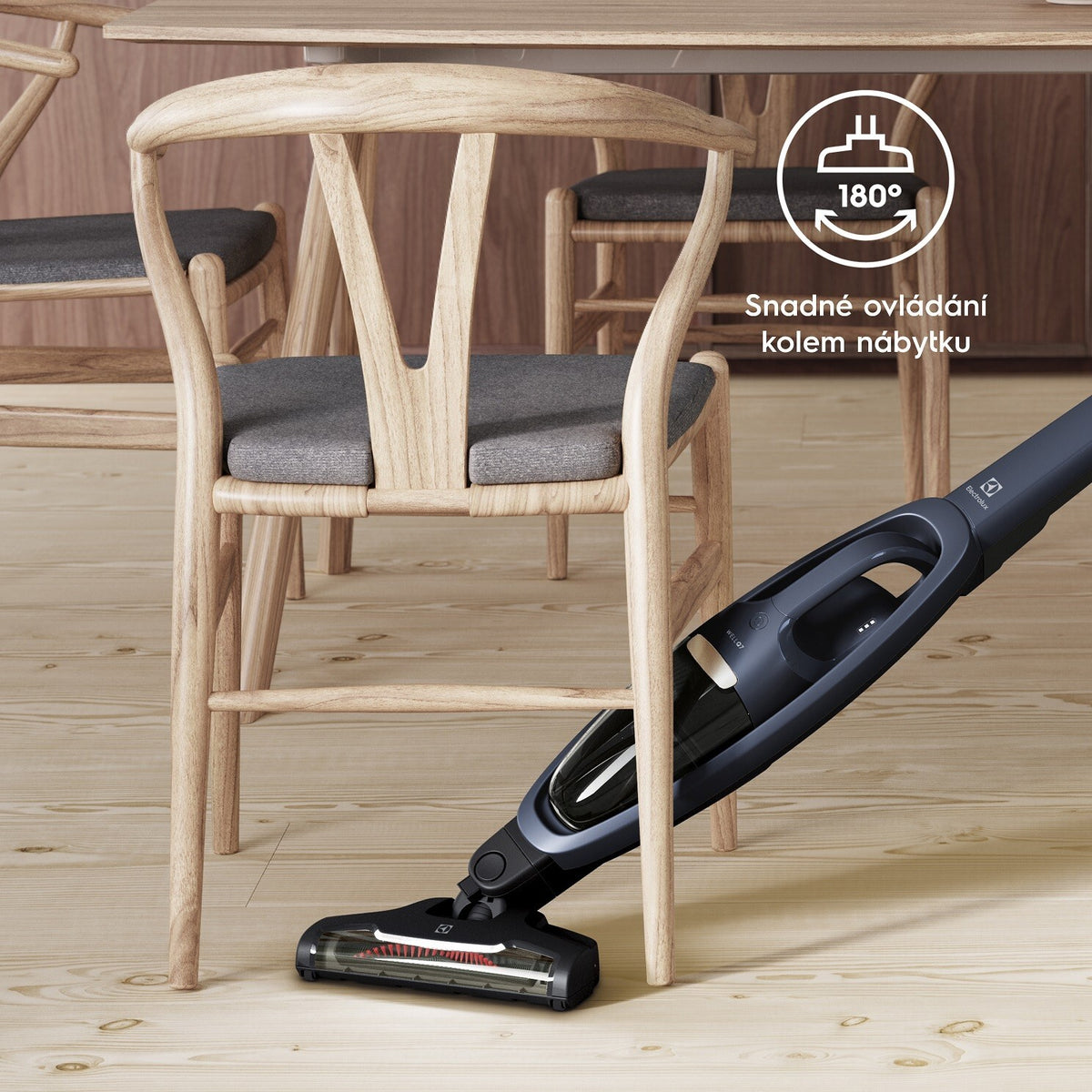 Tyčový vysavač Electrolux Well Q7 WQ71-50IB, 2v1