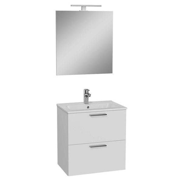 Levně Koupelnová sestava Moira (59x61x39,5 cm, bílá)
