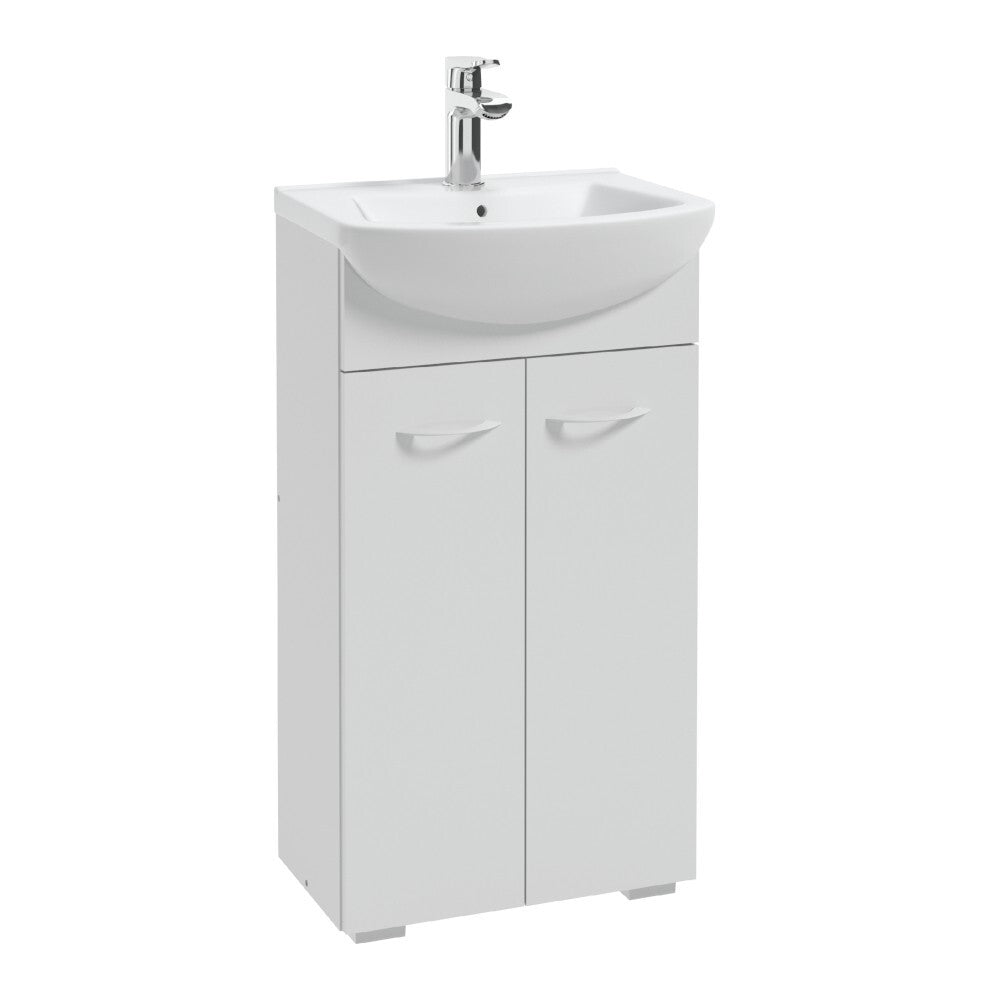 Koupelnová skříňka s umyvadlem Pico Bello (45x79x29 cm, bílá)