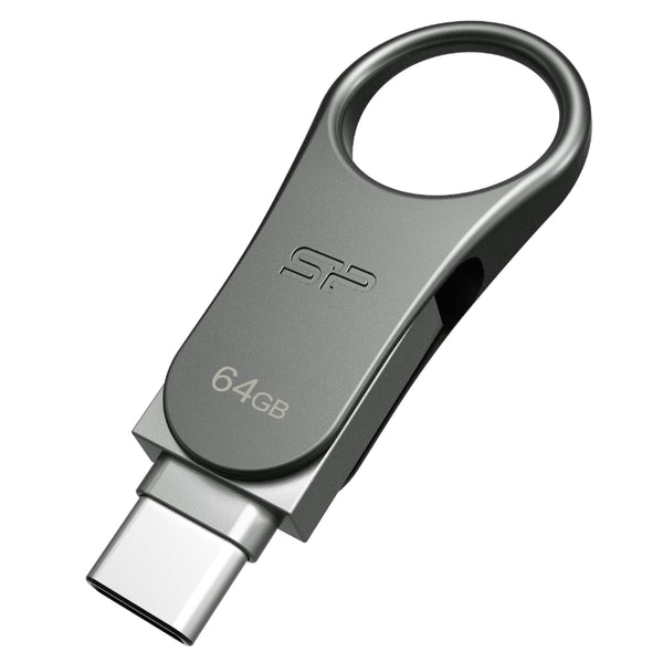 Levně USB flash disk Silicon Power Mobile C80 64GB, USB-C/USB 3.2 G1