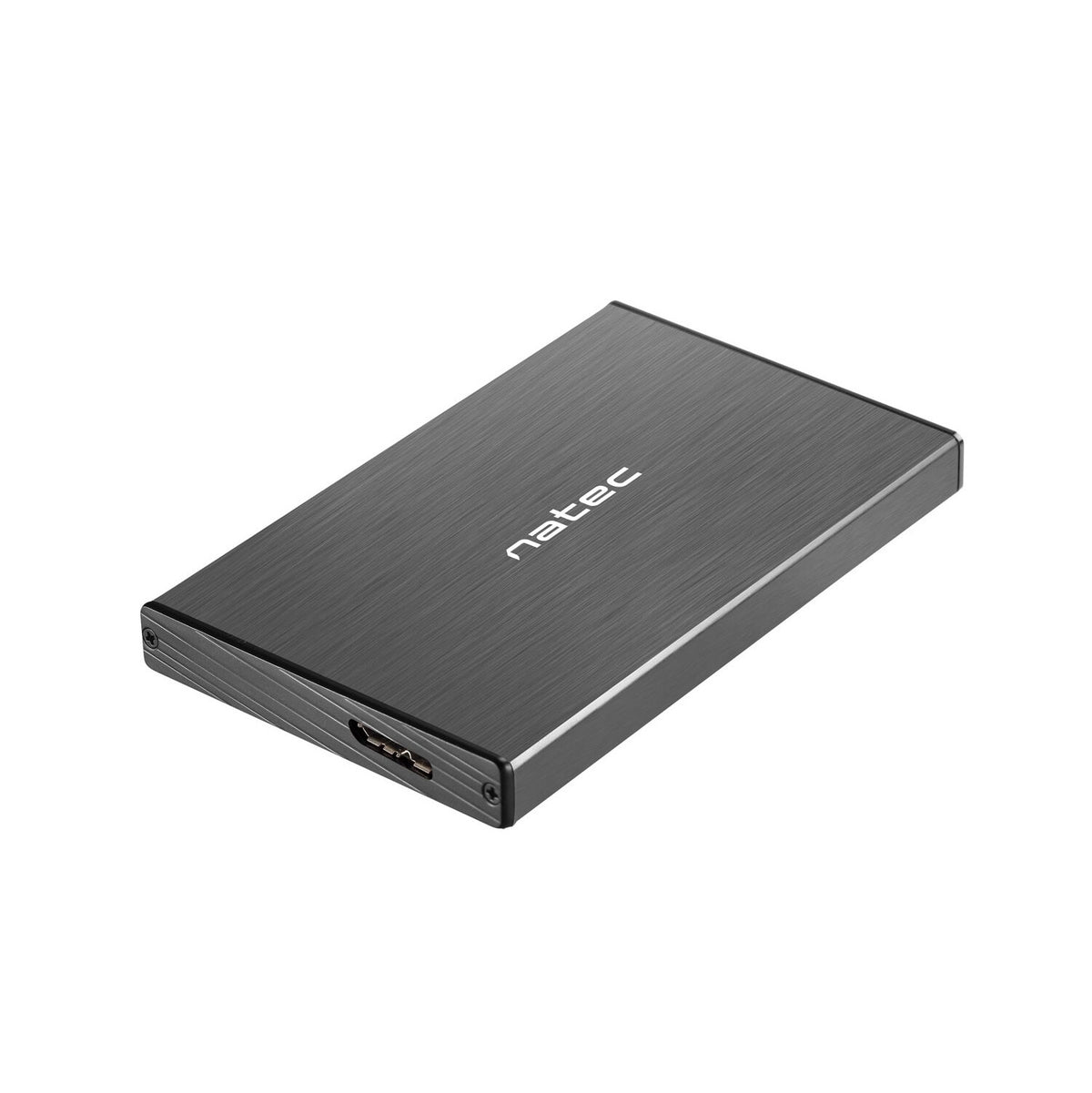 Externí box pro HDD 2,5'' USB 3.0 Natec Rhino Go, hliník, černý R