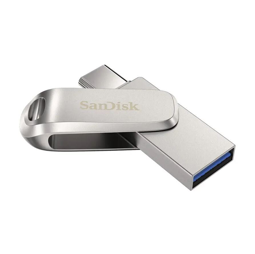 USB/USB-C flash disk SanDisk Ultra Dual Drive Luxe 256GB