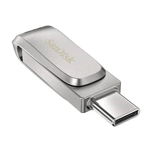 USB/USB-C flash disk SanDisk Ultra Dual Drive Luxe 256GB