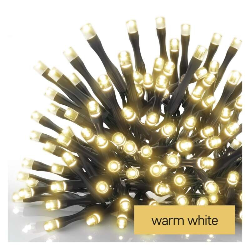 Vánoční osvětlení Emos D1CW01, spojovací, teplá bílá, 2,5m