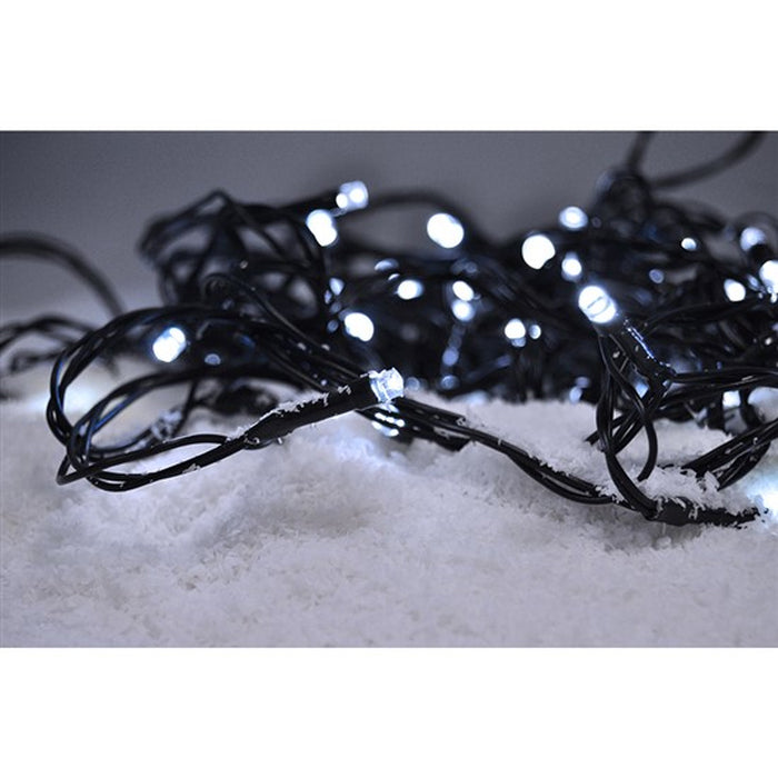 Venkovní vánoční řetěz Solight 1V110W,LED,5m,přívod 3m,8 fcí