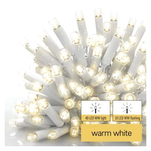 Vánoční osvětlení Emos D2CW04, rampouchy, teplá bílá, 3m