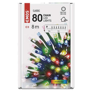 Vánoční osvětlení Emos D4AM02, multicolor, 8m