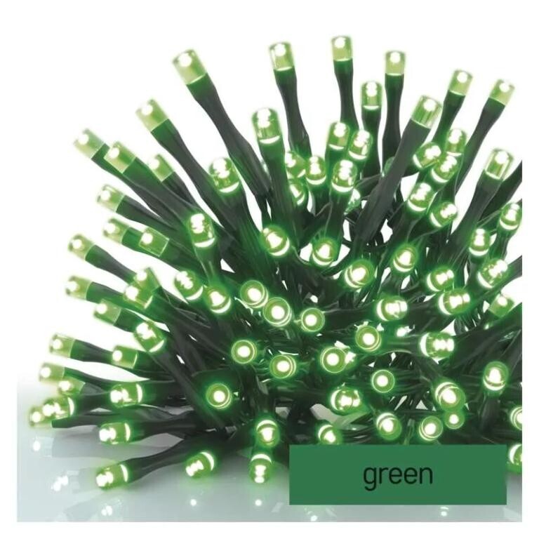 Vánoční osvětlení standard Emos D1AG01, spojovací, zelená, 10 m