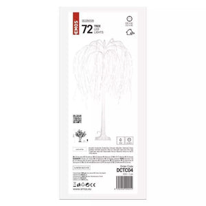 Vánoční svítící stromek Emos DCTC04, studená bílá, 120 cm