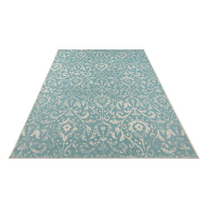 Venkovní koberec NORTHRUGS Hatta, tyrkys, 140x200 cm