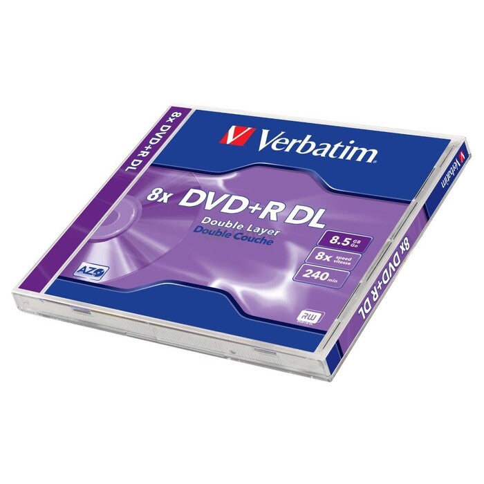 Verbatim DVD+R DL 8,5GB 8x, 1ks (43540)