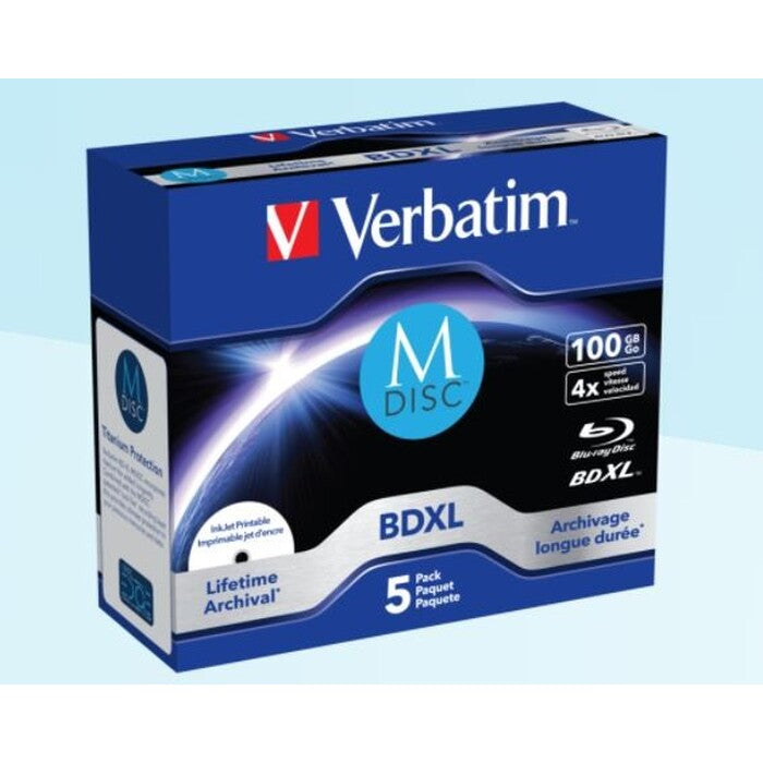 Verbatim MDISC 100GB 6x, 5ks (43834)