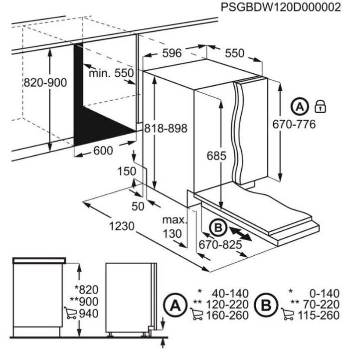 Vestavná myčka nádobí Electrolux ESL8356RO, 60 cm, 15 sad