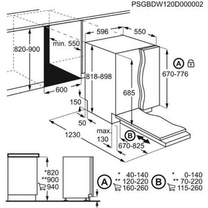 Vestavná myčka nádobí Electrolux ESL8356RO, 60 cm, 15 sad