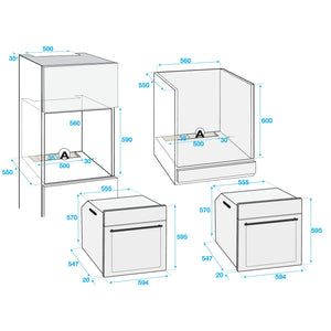 Vestavná trouba BEKO BIM 22305X