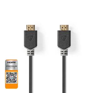 HDMI kabel Nedis CVBW34050AT20, vysokorychlostní, 2.0, 2m