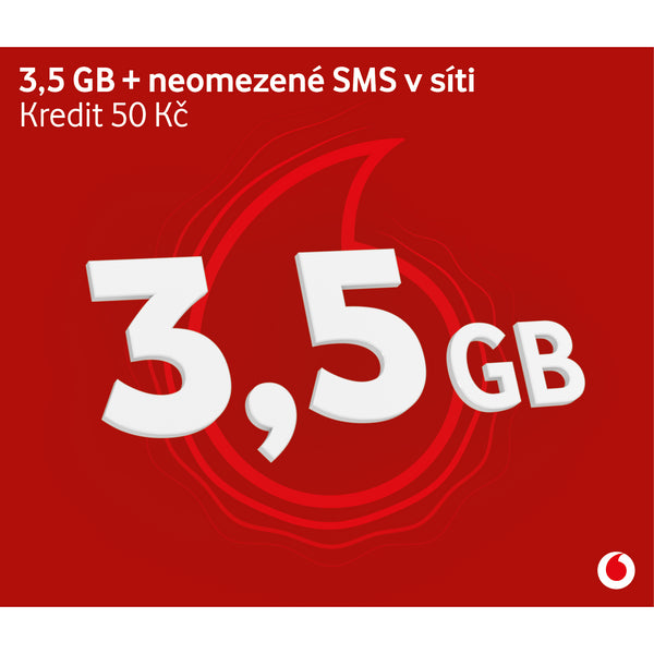 Levně Vodafone SIM karta na data