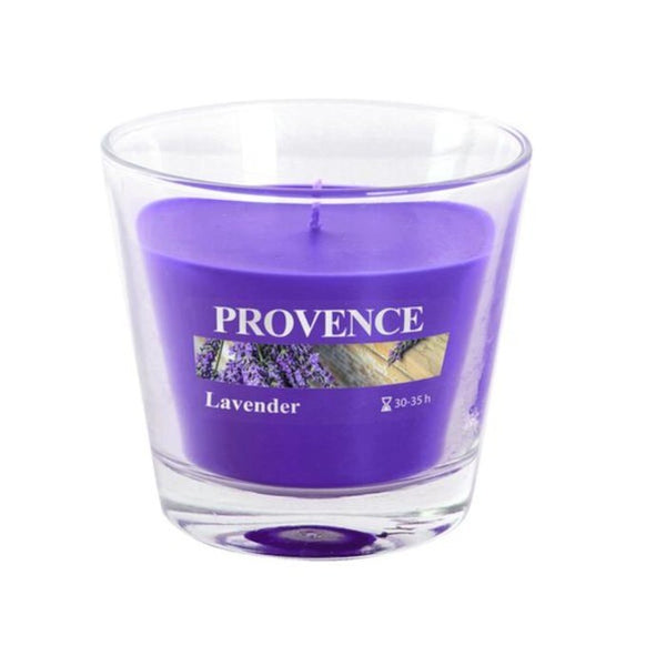 Levně Vonná svíčka ve skle Provence Levandule, 140g