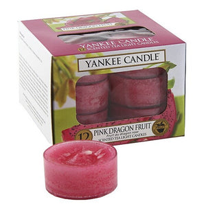 Svíčka Yankee candle Růžový dračí plod, 12ks