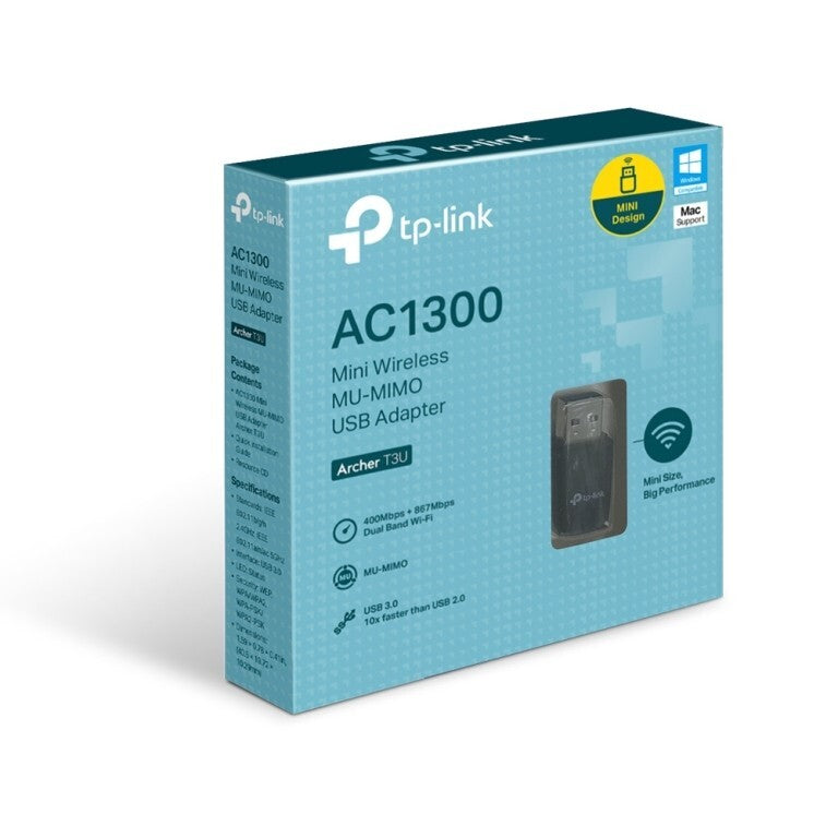 WiFi USB adaptér TP-Link Archer T3U, AC1300