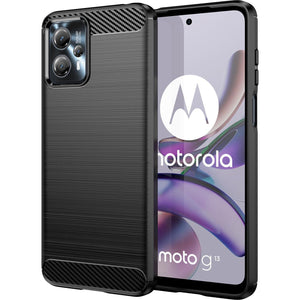Zadní kryt pro Motorola G13 4G, Carbon, černá