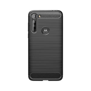 Zadní kryt pro Motorola Moto G8 Power Lite, Carbon, černá