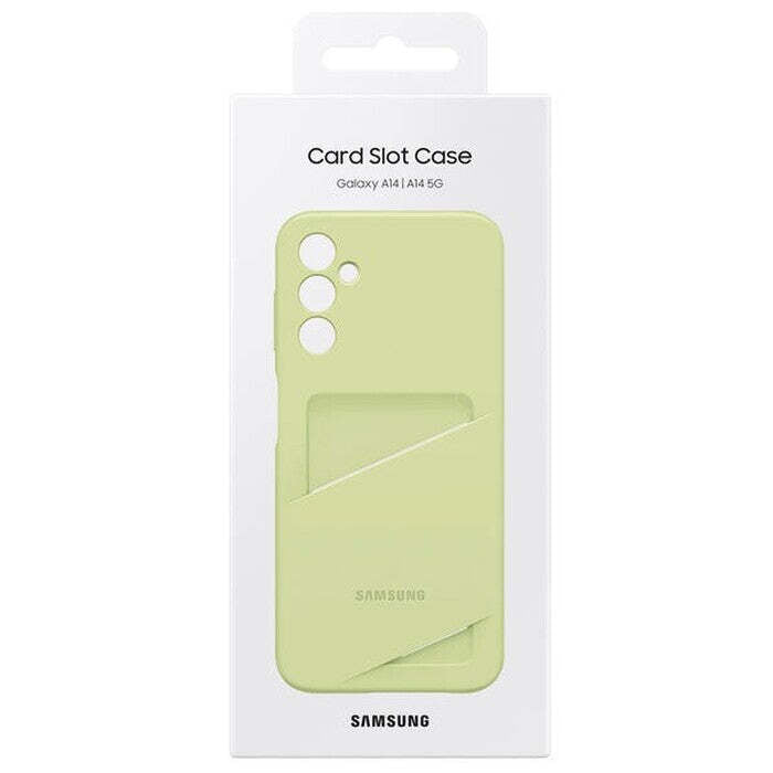 Zadní kryt pro Samsung Galaxy A14, zelená (EF-OA146TGEGWW)