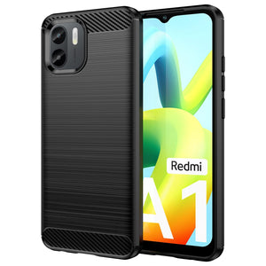 Zadní kryt pro Xiaomi Redmi A1/A2, Carbon, černá