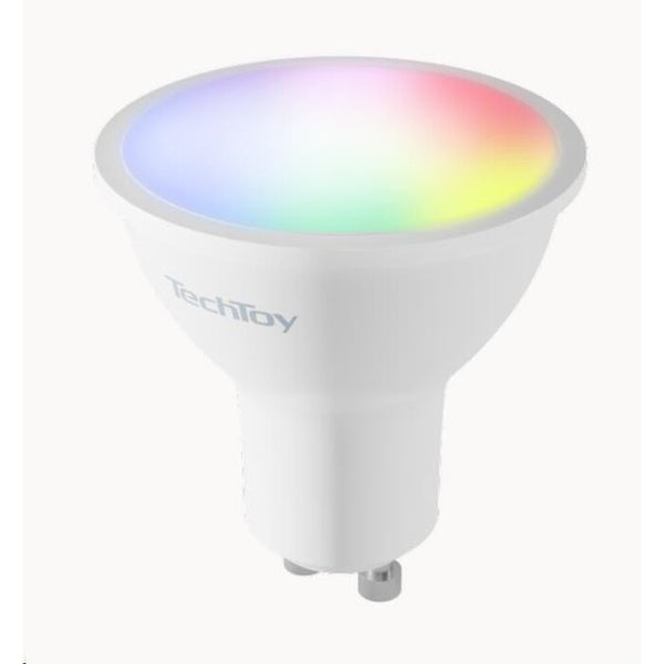 Levně SMART žárovka TechToy TSL-LIG-GU10, RGB, GU10, 4,5W
