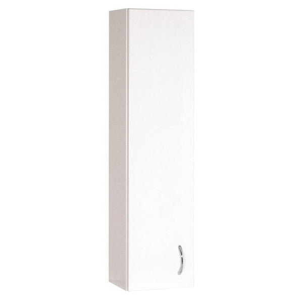 Levně Koupelnová skříňka Cara Mia závěsná (20x80x17,2 cm, bílá, lesk)