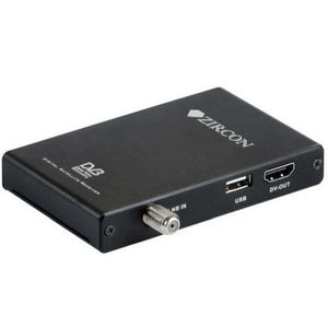 Zircon DVB-S2 přijímač mini Box HD Irdeto PVR DBSZCHI000 černý