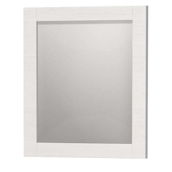 Levně Zrcadlo Florentina (60x70x4 cm, bílá)