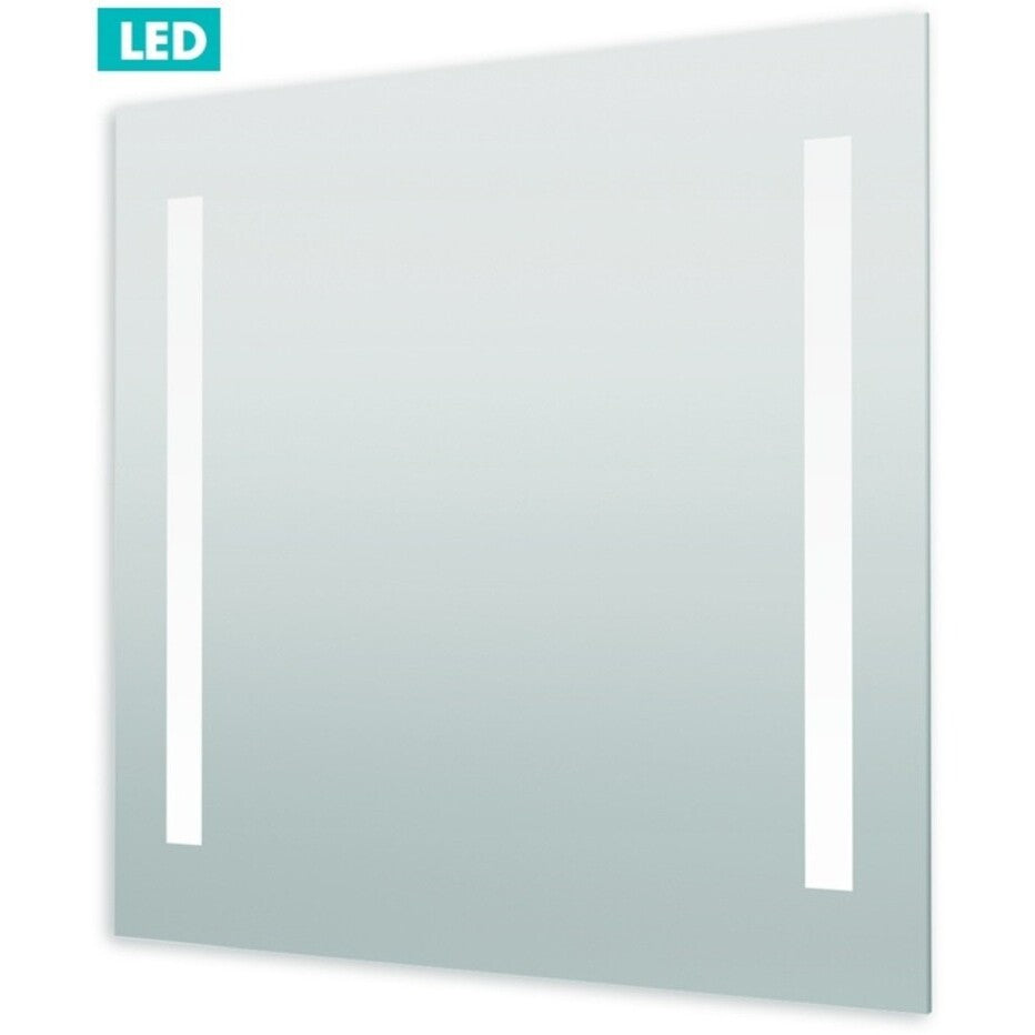Zrcadlo s LED osvětlením Naturel Iluxit ZIL8070TLEDS, 80x70 cm