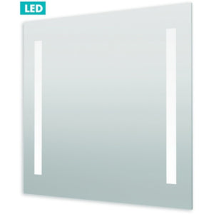 Zrcadlo s LED osvětlením Naturel Iluxit ZIL8070TLEDS, 80x70 cm