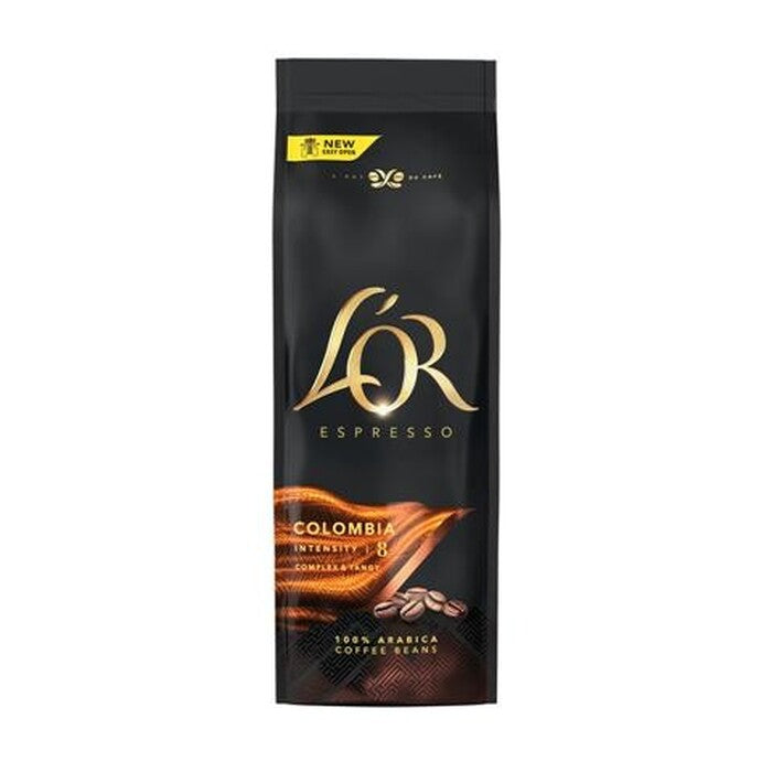 Zrnková káva L´or Espresso Colombia, 500g