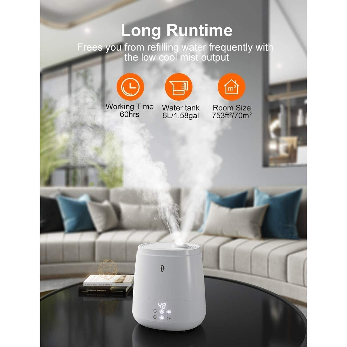 Zvlhčovač vzduchu TaoTronics TT-AH046